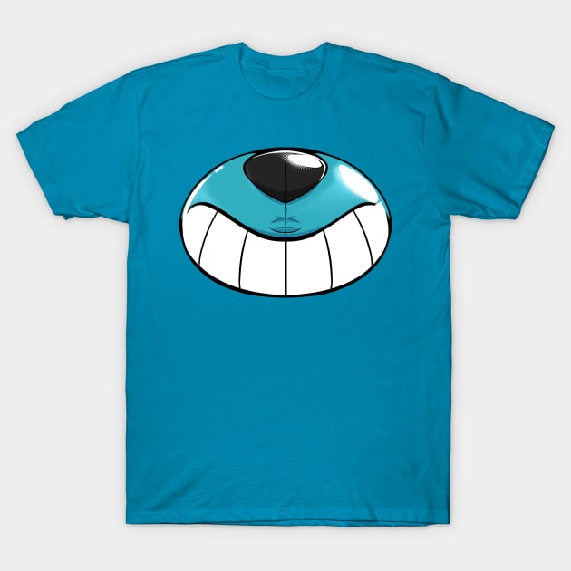 Pool toy muzzle, Teal T-Shirt by Pawgyle